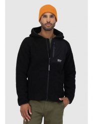 Alife and kickin Kurtka polarowa "HaraldAK" w kolorze czarnym rozmiar: XL. Czarne kurtki Alife and Kickin, xl, bez wzorów, z polaru, bez kaptura. Za 197.17 zł.