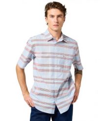 MESKA KOSZULA WRANGLER SS 1 PKT SHIRT NIAGARA MIST 112362756. Koszule Wrangler, l, bez wzorów, bez kołnierzyka, bez ramiączek. Za 179.99 zł.