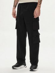 Jack&Jones Spodnie materiałowe Karl 12253626 Czarny Loose Fit. Czarne spodnie materiałowe Jack&Jones, m, bez wzorów, z materiału. Za 129.99 zł.