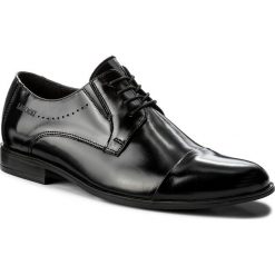 Półbuty LASOCKI FOR MEN - TA-LL26 Czarny. Czarne eleganckie półbuty Lasocki For Men, bez wzorów, ze skóry, bez obcasa, bez zapięcia. W wyprzedaży za 114.97 zł.