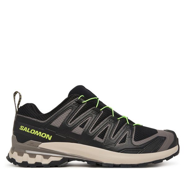 Buty do biegania Salomon. Czarne buty do biegania Salomon, bez wzorów, bez zapięcia, do biegania. Za 649.99 zł.