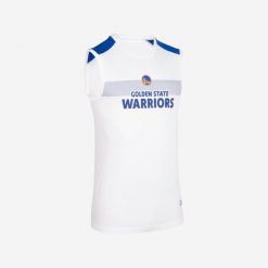 Podkoszulek bez rękawów do koszykówki NBA Tarmak UT500 Golden State Warriors. Białe podkoszulki TARMAK, m, bez wzorów, z elastanu, bez ramiączek. Za 64.99 zł.