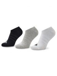 Adidas Zestaw 3 par niskich skarpet unisex Thin And Light IC1328 Kolorowy. Szare skarpety Adidas, bez wzorów, z bawełny. Za 49.99 zł.