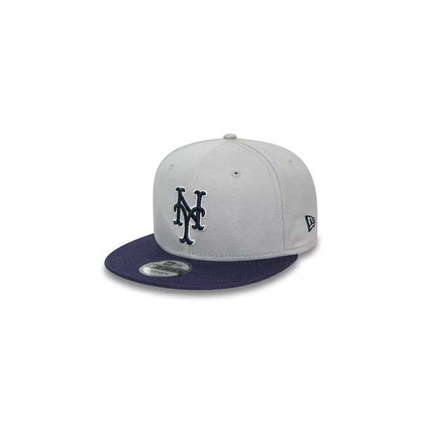 Czapka typu snapback New Era MLB New York Mets. Szare czapki z daszkiem New Era, bez wzorów, z bawełny. Za 202.95 zł.