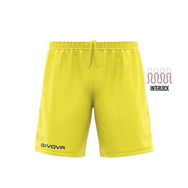 Spodenki sportowe Givova Short Capo żółte. Zielone krótkie spodenki sportowe Givova, m, bez wzorów, z materiału. Za 52.75 zł.