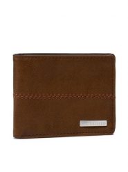 Quiksilver Portfel AQYAA03243 Brązowy. Brązowe portfele Quiksilver, bez wzorów, ze skóry. Za 129.99 zł.