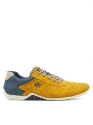 Rieker Sneakersy 07506-68 Żółty. Żółte buty sportowe casual Rieker, bez wzorów, z syntetyku, bez zapięcia. Za 369.99 zł.