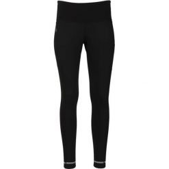 Legginsy termiczne wiatroszczelne Elite Lab Run X2. Czarne legginsy długie sportowe ELITE LAB, l, bez wzorów, z materiału, do biegania. Za 248.50 zł.