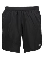 Reebok Szorty w kolorze czarnym do biegania rozmiar: XL. Czarne szorty Reebok, xl, bez wzorów, z materiału. Za 96.60 zł.