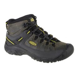 Buty trekkingowe męskie, Keen Targhee III Mid WP. Zielone buty trekkingowe Keen, bez wzorów, bez zapięcia. Za 499.99 zł.