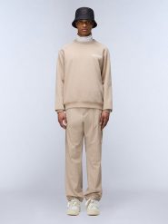 Napapijri Bluza "Rollin" w kolorze beżowym rozmiar: XL. Brązowe bluzy Napapijri, xl, bez wzorów, z bawełny, bez kaptura. Za 145.94 zł.