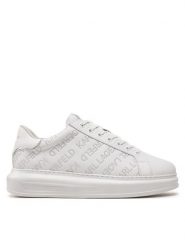 KARL LAGERFELD Sneakersy KL52571 Biały. Białe buty sportowe casual KARL LAGERFELD, bez wzorów, ze skóry, bez zapięcia. Za 749.99 zł.