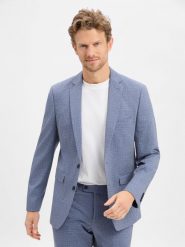 Finshley & Harding kurtka modułowa Mężczyźni Modern Fit Sztuczne włókno niebieski, 27. Niebieskie kurtki Finshley & Harding, m, bez wzorów, z włókna, bez kaptura. Za 479.95 zł.