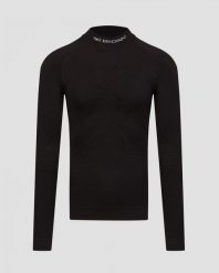 Czarny longsleeve z półgolfem męski X-Bionic Energy Accumulator 4.0 Turtle Neck. Czarne bielizna termoaktywna X BIONIC, l, bez wzorów, bez ramiączek, do biegania. Za 739.99 zł.