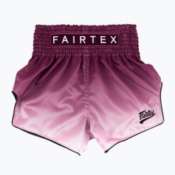 Spodenki treningowe Fairtex Muay Thai Shorts BS1904 "Fade". Czerwone krótkie spodenki sportowe FAIRTEX, s, bez wzorów, z materiału. Za 299.99 zł.
