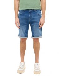 Męskie szorty Mustang Style Chicago Shorts Z Denim Blue 1016350 5000 403. Niebieskie szorty Mustang, m, bez wzorów, z denimu. Za 149.99 zł.