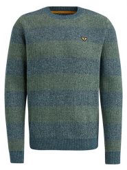 PME Legend Sweter w kolorze niebiesko-zielonym rozmiar: XXL. Niebieskie swetry nierozpinane PME Legend, xxl, bez wzorów, z bawełny, bez kołnierzyka, bez ramiączek. Za 168.06 zł.