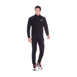 Dres Puma Clean Sweat, Mężczyźni. Czarne komplety dresowe Puma, m, bez wzorów, z bawełny, bez ramiączek. Za 390.00 zł.