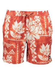 Quiksilver Szorty kąpielowe "Roots Volley" w kolorze pomarańczowym rozmiar: XL. Pomarańczowe kąpielówki Quiksilver, xl, bez wzorów. Za 106.38 zł.