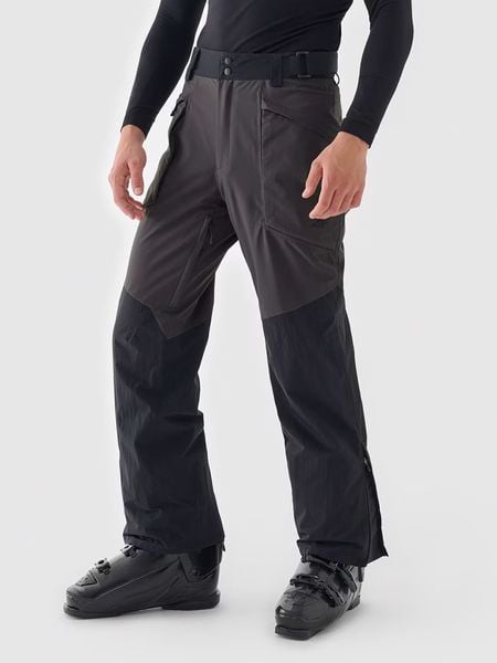 4F Spodnie narciarskie w kolorze antracytowym rozmiar: M. Czarne spodnie narciarskie i snowboardowe 4F, m, bez wzorów, narciarskie. Za 279.11 zł.
