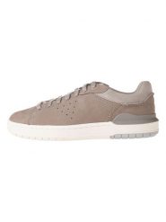 Clarks Skórzane sneakersy "Courtlite2 Run" w kolorze beżowym rozmiar: 46. Brązowe buty sportowe casual Clarks, bez wzorów, bez zapięcia. Za 264.95 zł.