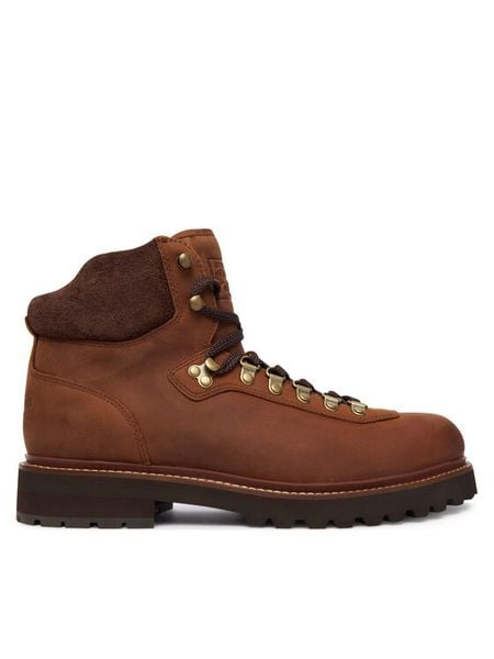 Polo Ralph Lauren Trapery Alpn Bt Lite 812974116002 Brązowy. Brązowe trapery Polo Ralph Lauren, z nubiku, bez zapięcia. Za 729.99 zł.