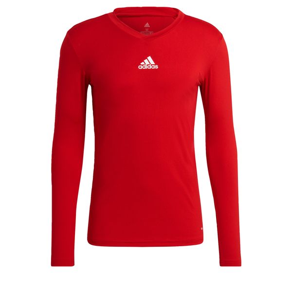 Koszulka piłkarska męska adidas Team Base Tee. Czerwone bielizna termoaktywna Adidas, l, bez wzorów, bez ramiączek, do piłki nożnej. Za 79.00 zł.