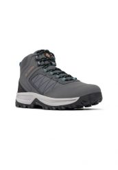 Buty trekkingowe męskie Columbia Transverse. Szare buty turystyczne Columbia, na zimę, bez wzorów, z materiału, za kostkę, bez zapięcia, trekkingowe. Za 478.00 zł.