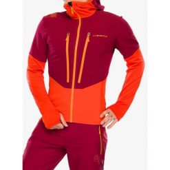 Bluza z kapturem męska La Sportiva Session Tech Hoody. Brązowe bluzy z kapturem La Sportiva, na zimę, m, bez wzorów, z syntetyku, z kapturem. Za 859.00 zł.