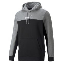 Bluza sportowa męska Puma 84903601. Czarne bluzy z kapturem Puma, m, bez wzorów, z dżerseju, z kapturem. Za 278.00 zł.