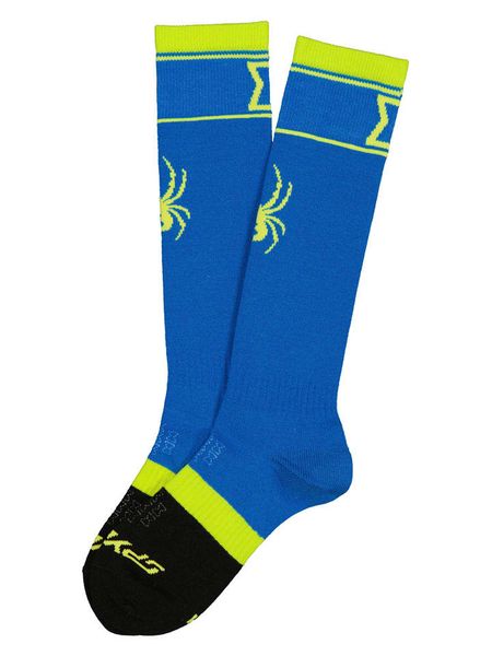 SPYDER Skarpety narciarskie "Bug Liner" w kolorze niebieskim rozmiar: XS. Niebieskie skarpety Spyder, bez wzorów, z materiału. Za 56.66 zł.