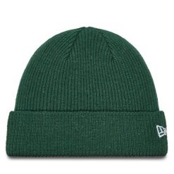 Czapka New Era. Zielone czapki zimowe New Era, bez wzorów. Za 149.99 zł.