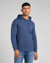 LEE PLAIN HOODIE MĘSKA BLUZA KLASYCZNA LOGO L80YRY54 112322649. Bluzy Lee, l, bez wzorów, z kapturem. Za 189.99 zł.