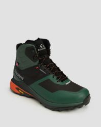Wysokie ocieplone buty trekkingowe męskie Dolomite Nibelia Warm High WP zielony. Czarne buty turystyczne Dolomite, na zimę, bez wzorów, bez zapięcia, trekkingowe, primaloft. Za 469.00 zł.