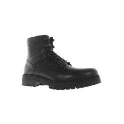 Trapery męskie LUMBERJACK SADDLE. Czarne trapery Lumberjack, bez zapięcia. Za 429.99 zł.