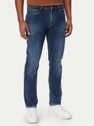 BOSS Jeansy Delaware 50557490 Granatowy Slim Fit. Niebieskie jeansy Boss, m. Za 749.99 zł.