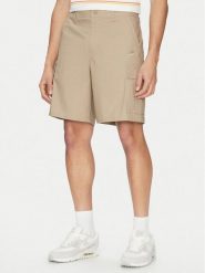Nike Szorty materiałowe FN3517 Brązowy Standard Fit. Brązowe szorty Nike, m, bez wzorów, z bawełny. Za 309.99 zł.