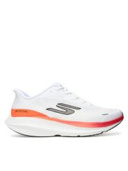 Skechers Buty do biegania Aero Pulse 246220/WBO Biały. Białe buty do biegania Skechers, bez wzorów, z materiału, bez zapięcia, do biegania. Za 499.99 zł.