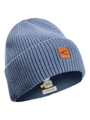Camel Active Czapka w kolorze błękitnym rozmiar: onesize. Niebieskie czapki zimowe Camel Active, z aplikacjami, ze skóry. Za 100.99 zł.