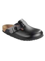 Birkenstock Klapki "Boston" w kolorze czarnym rozmiar: 38. Czarne klapki Birkenstock. Za 442.34 zł.