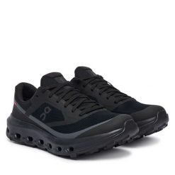 Buty do biegania On. Czarne buty do biegania On, bez wzorów, bez zapięcia, do biegania. Za 854.99 zł.