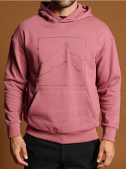 Bluza z kapturem - fioletowy. Fioletowe bluzy z kapturem Sinsay, l, bez wzorów, z kapturem. Za 69.99 zł.