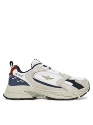 Aeronautica Militare Sneakersy 251SC301CT3500 Biały. Białe buty sportowe casual Aeronautica Militare, bez wzorów, ze skóry, bez zapięcia. Za 519.99 zł.