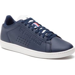 Sneakersy LE COQ SPORTIF - Courtset Sport 1910277 Dress Blue/Optical White. Niebieskie buty sportowe casual le coq sportif, bez wzorów, z materiału, bez zapięcia. W wyprzedaży za 199.00 zł.