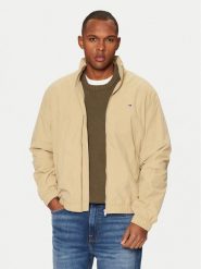 Tommy Jeans Kurtka przejściowa Essential DM0DM20655 Beżowy Regular Fit. Brązowe kurtki Tommy Jeans, m, bez wzorów, z jeansu, bez kaptura. Za 569.99 zł.