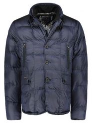 Geographical Norway Kurtka zimowa "Capacity" w kolorze granatowym rozmiar: S. Niebieskie kurtki Geographical Norway, na zimę, s, bez wzorów, ze skóry, bez kaptura. Za 227.74 zł.