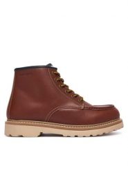 Tommy Jeans Trzewiki Archive '01 American Lth Boot EM0EM01779 Brązowy. Brązowe botki sznurowane Tommy Jeans, bez wzorów, z jeansu, bez obcasa, bez zapięcia. Za 749.99 zł.