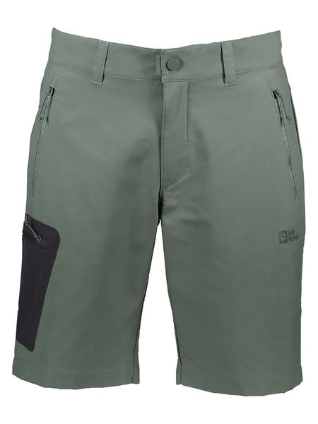 Jack Wolfskin Szorty funkcyjne "Activate Track" w kolorze zielonym rozmiar: 50. Zielone szorty Jack Wolfskin, bez wzorów. Za 118.28 zł.