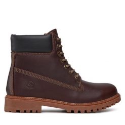 Trapery Lumberjack. Brązowe trapery Lumberjack, bez zapięcia. Za 529.99 zł.