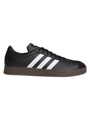 Adidas Skórzane sneakersy "Court Base" w kolorze czarno-białym rozmiar: 44. Białe buty sportowe casual Adidas, bez wzorów, z materiału, bez zapięcia. Za 208.83 zł.
